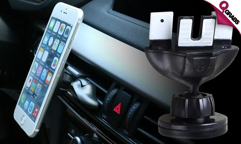 Magnetic Air Vent/CD Slot Device Holder!